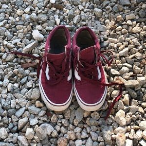 Vans sneakers burgundy